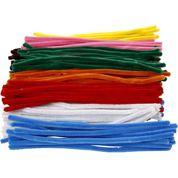 Filo Di Ciniglia, Assortimento, 9 Mm, Colori Assortiti, 200 Colori Assortiti.-image