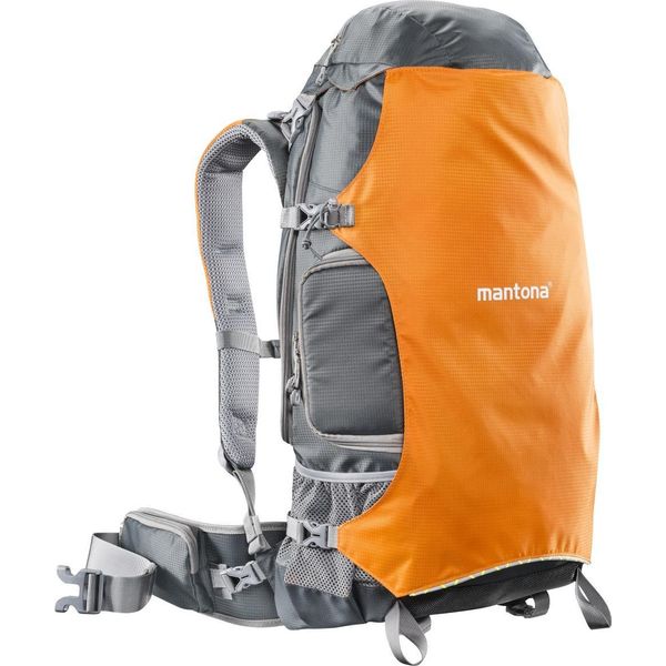 Mantona Elementspro 40, Custodia Per Zaino, Qualsiasi Marca, Grigio, Arancione-image
