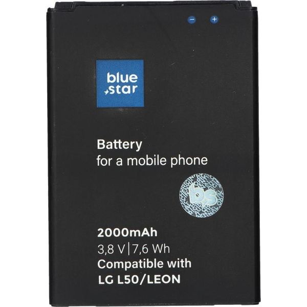 Bluestar Ricaricabile Telefono Batteria Di Ricambio Lg L50 D213N Sporty D290N L Fino H340N Leon Li-Ion 2000 Mah Analog BL-41ZH-image