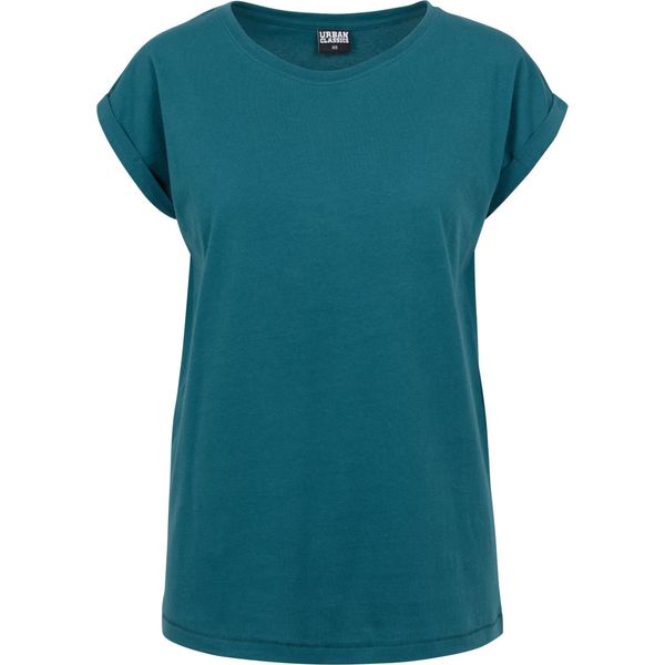 Urban Classics Donna - Camicia A Spalla Estesa Verde Acqua - S-image