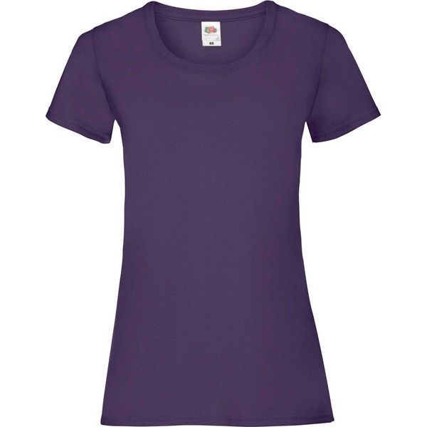 Maglietta Fruit Of The Loom Lady-Fit Donna (5 Pezzi/Confezione) BC4810 (S) (Viola)-image