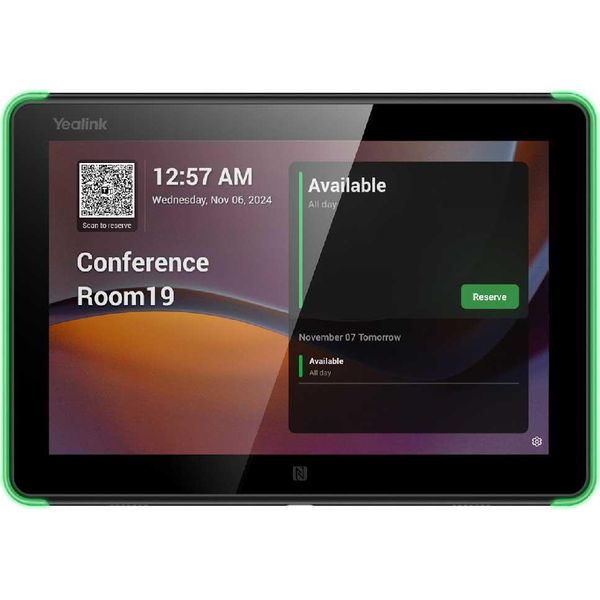 Yealink Yealink Room Panel E2 20,3 Cm (8") 1280 X 800 Pixel Lcd 802.11A, 802.11B, 802.11G, Wi-Fi 5 (802.11Ac) Nero Bluetooth"-image