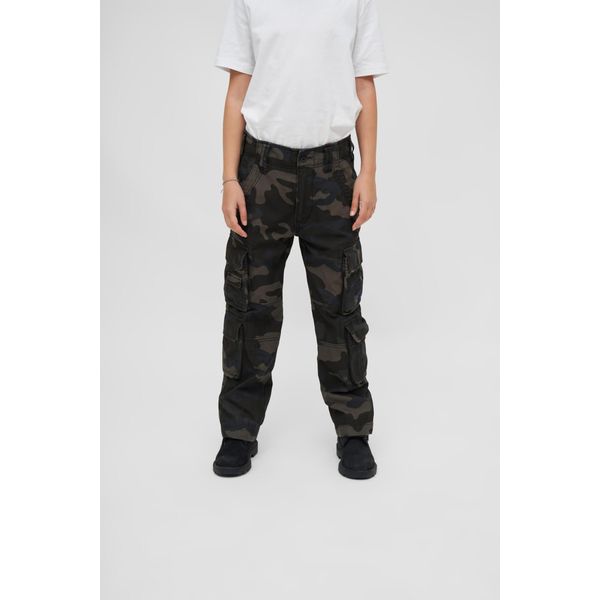 Brandit Kinderhose 146/152 Darkcamo Pantaloni Unisex Pure Vintage-image