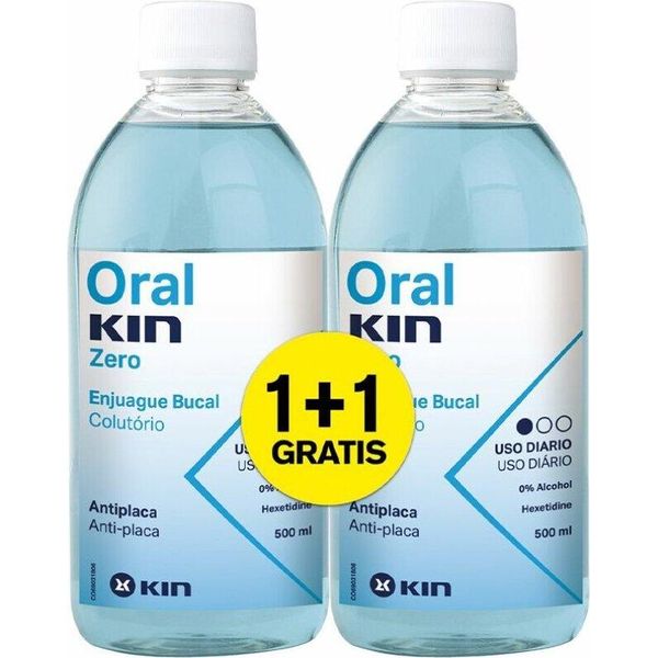 Kin Oralkin Zero Collutorio Confezione Da 2 Unità-image