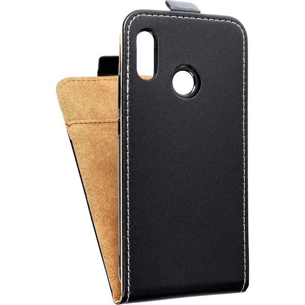 Per Huawei Custodie E Cover Flip Flipcover Per Huawei P20 Lite, Nero-image