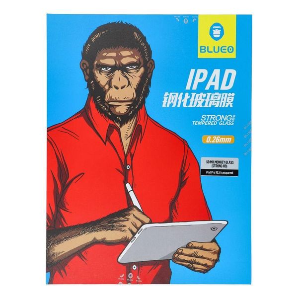 Vetro Temperato/Protettivo Ipad Pro 10,5 Trasparente - 5D Mr. Monkey Glass-image
