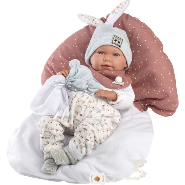 Bambola Llorens Mimi, Con Cuscino Di Spugna, Che Ride, 42 Cm-image
