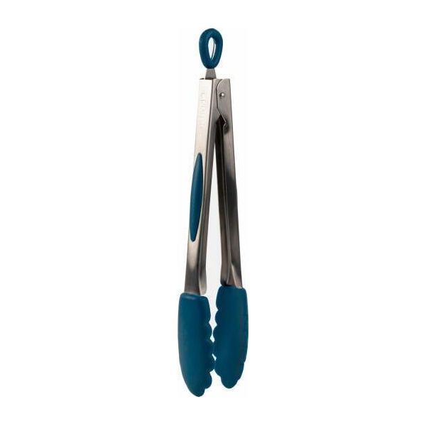 Pinze Da Cucina Mastrad, Pinze Da Barbecue, Acciaio Inox, Silicone, Blu, 26 Cm, F16813-image