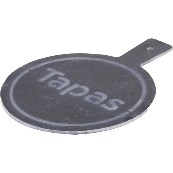 Piatto Di Ardesia Piatto Per Spuntini Tapas Tavola Per Servire Bako Round-image