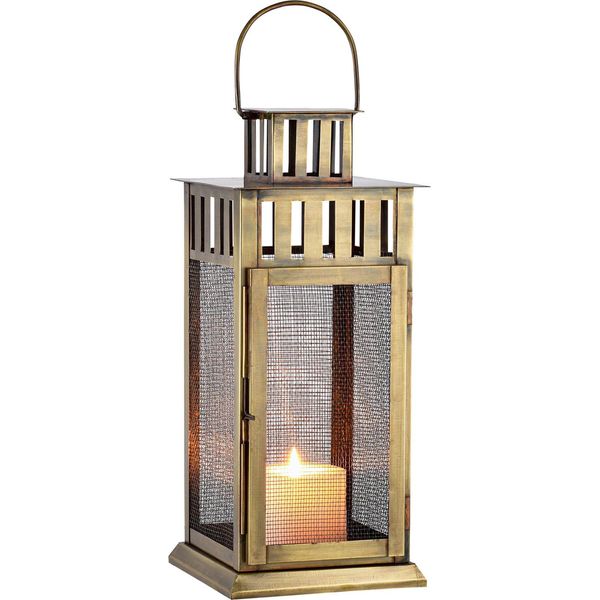 Lanterna Decorativa Vintage Porta Tea Light Lanterna Da Giardino Marbo-image