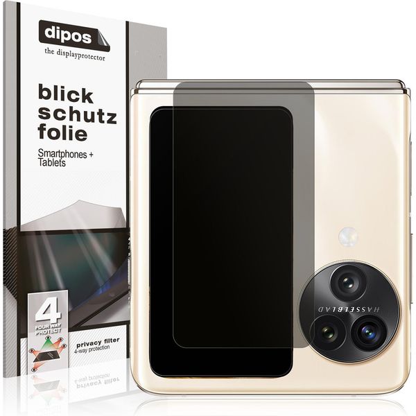 Pellicola Prottetiva Per Oppo Find N3 Flip Aussenseite Protezione Vista 4 Modi Dipos-image