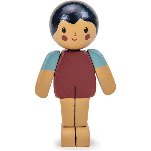 Figura Della Casa Delle Bambole Tender Leaf - Giocattolo Di Legno Per Ragazzi Almond-image