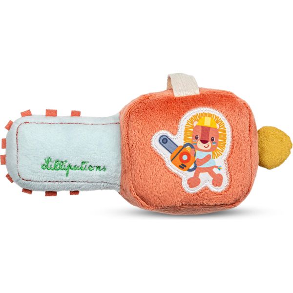 Lilliputiens Sonaglio Jack Il Leone - Motosega Giocattolo Sensoriale Per Bambini-image