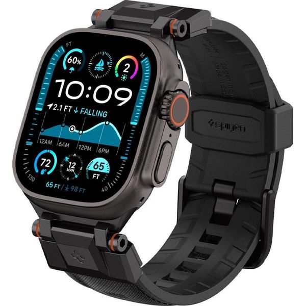 Spigen Durapro Armor Apple Watch 6 / 7 / 8 / 9 / 10 / Se / Ultra 1 / 2 44/45/46/49Mm Edizione Nera-image
