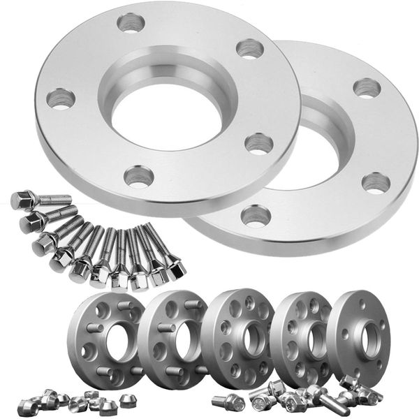 Distanziali Ruota 2X25Mm Disco Distanziale Q5 SQ5 (8R, Fy) Q7 SQ7 Q8 SQ8 (4M, 4L) 5X112 ND:66,5 - M14X1,5-image