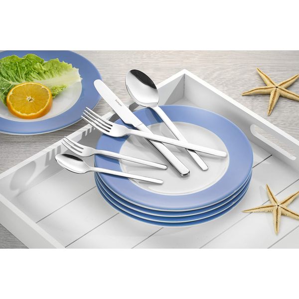 Esmeyer Bettina 250-090 195Cm Acciaio Inox Si 12 Pezzi/Confezione.-image