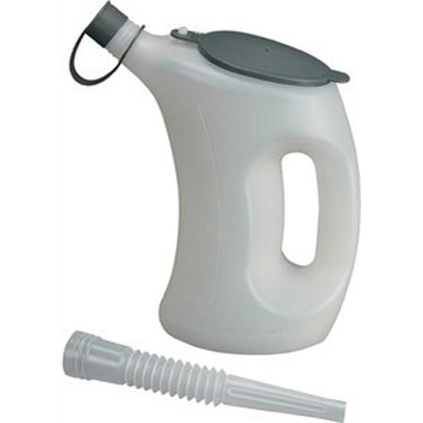 Caraffa Di Misurazione 3L Con Coperchio Protettivo/Tappo Protettivo/Bocca Flessibile Hdpe Pressol-image