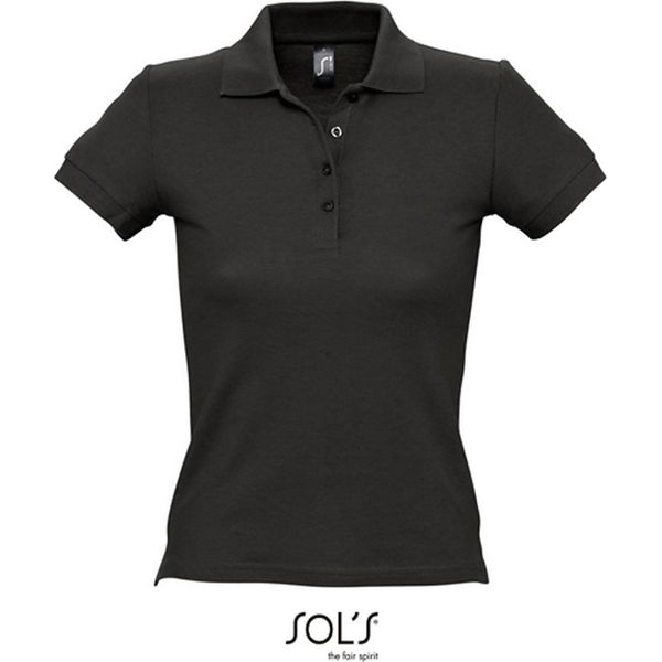 Sols 11310 | Poloshirt Da Donna People 210 - Farbe: Nero - GrößE: S-image