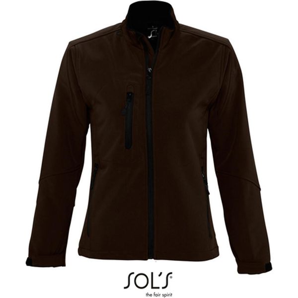 Sols 46800 | Giacca Softshell Da Donna Roxy - Colore: Dark Chocolate - Taglia: Xl-image