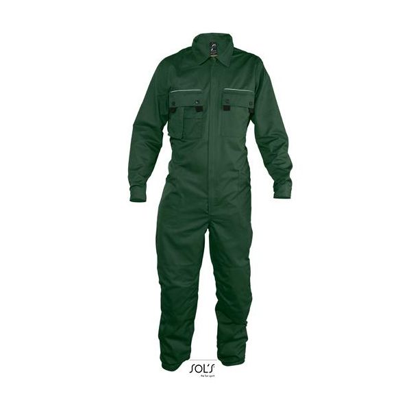Sols Prowear 80902 | Tuta Da Lavoro Da Uomo Solstice Pro - Colore: Verde Bottiglia - Taglia: 3XL (58/60)-image