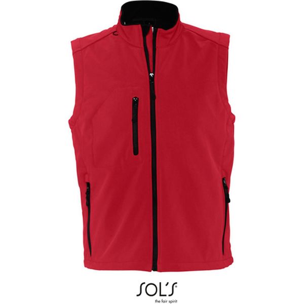 Sols 46601 | Gilet Senza Maniche Softshell Rallye / Scaldacorpo Da Uomo - Colore: Pepper Red - Taglia: Xxl-image
