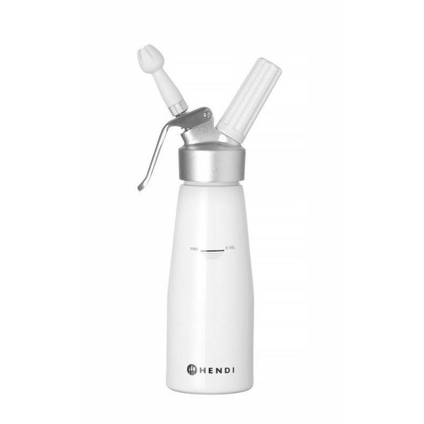 Distributore Di Panna Hendi Kitchen Line In Alluminio Da 0,5 Litri Non Solo Per La Panna-image