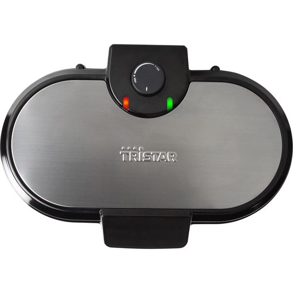 Tristar | WF-2120 | Macchina Per Waffle | 1200 W | Quantità Di Impasto 10 | A Forma Di Cuore | Nero-image