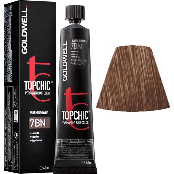Goldwell Topchic Tube 7BN Vesuvian 60Ml - Colore Permanente In Tubo-image
