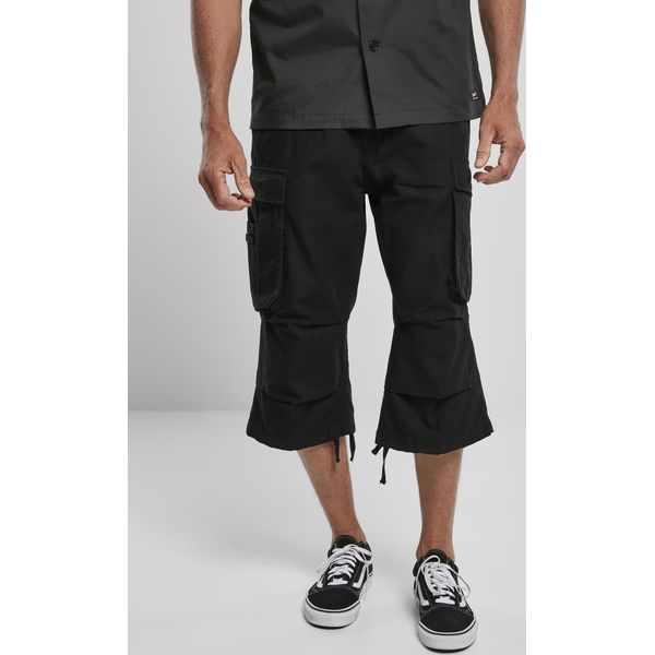 Brandit Industry Vintage 3/4 Shorts Nero, S-image