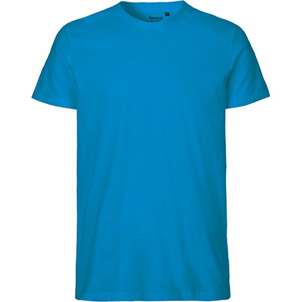 Neutral O61001 | Maglietta Aderente Da Uomo +Certificata Gots - Colore: Sapphire - Taglia: L-image