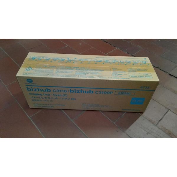 Konica Minolta A7330KH IUP-23 C Drum Kit Ciano, 25.000 Pagine Iso Iec 19798 Per Bizhub C 3100 P 3110-image