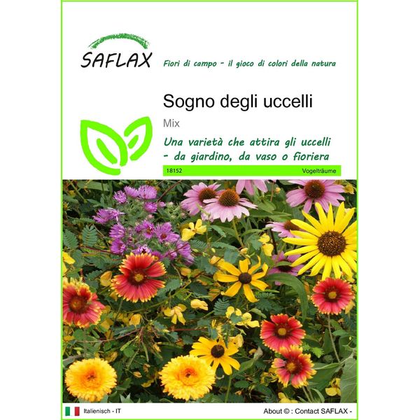 Saflax - Sogno Degli Uccelli - 1000 Semi - Mix-image