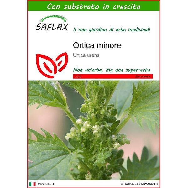 Saflax - Ortica Minore - 150 Semi - Con Substrato - Urtica-image