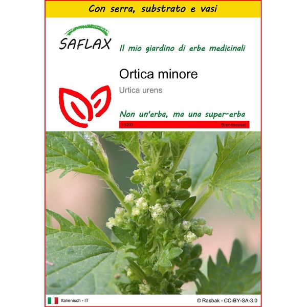 Saflax Insieme Di Coltivazione - Ortica Minore - 150 Semi - Urtica-image