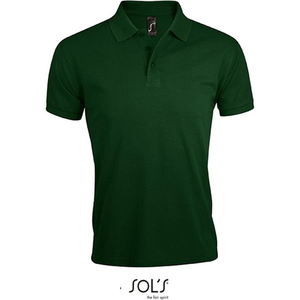 Sols 00571 | Polo Uomo Prime - Colore: Verde Bottiglia - Taglia: Xxl-image