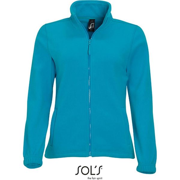 Sols 54500 | Giacca In Pile Da Donna North Con Pile Anti-Pilling - Colore: Aqua - Taglia: Xl-image