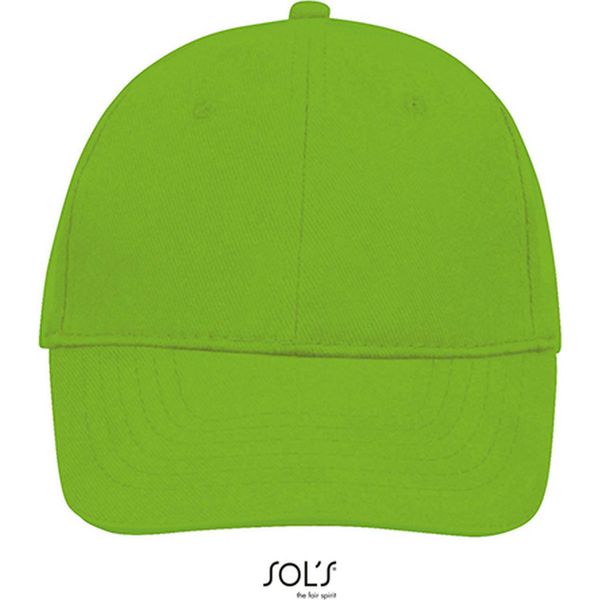 Sols 88100 | Six Panel Cap Buffalo / Berretto / Cappello - Colore: Lime - Taglia: Unica-image