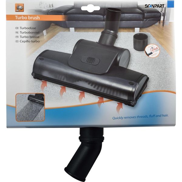 Scanpart Turbo Bocchetta Universale 35/32 Mm, Bocchetta, Bocchetta Per Pavimenti, Bocchetta Per Hoover, 1190000100-image
