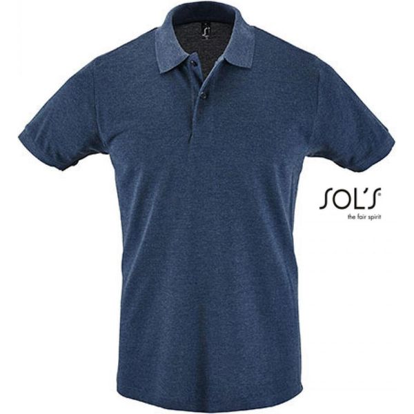 Sols 11346 | Polo Da Uomo Perfetta - Colore: Heather Denim - Taglia: S-image