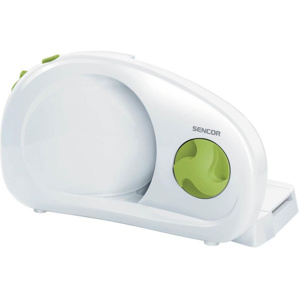 Affettatrice Sencor Sfs 1001GR Bianco Verde 100 W-image