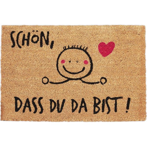 Relaxdays 10023841_0 Relaxdays Kokosmatte Braun 40,0 X 60,0 Cm-image