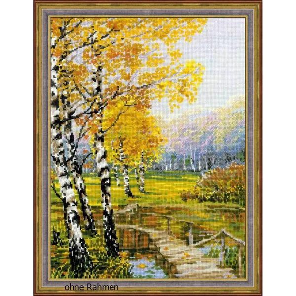 Set Di Punto Croce Riolis "Birch"", Motivo Di Conteggio"-image