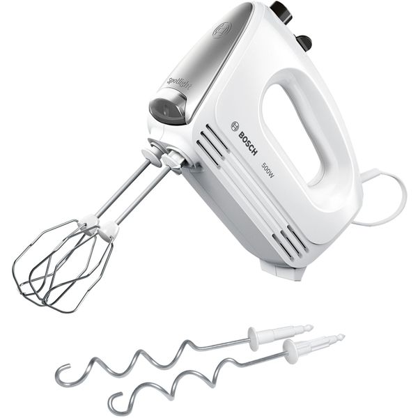 Bosch MFQ25200 Frullatore Sbattitore Manuale Argento Bianco 500 W-image