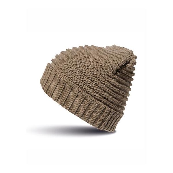 Result Winter Essentials RC376X | Cappello A Treccia Da Donna / Interno: 100% Poliestere - Colore: Finocchio/Nero - Taglia: Unica-image