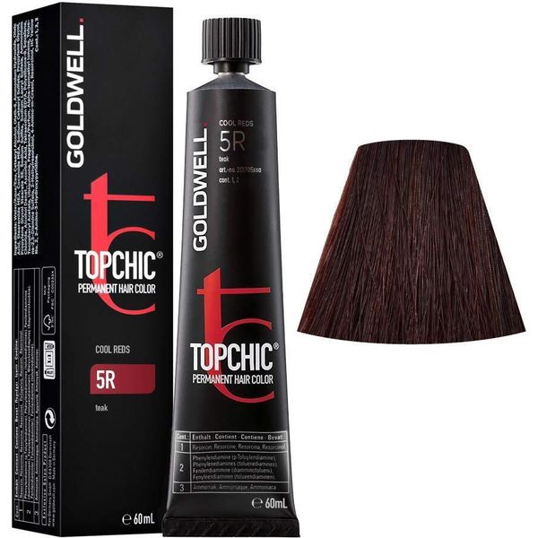 Goldwell Topchic Tube C5R Teak 60Ml - Colore Permanente In Tubo-image