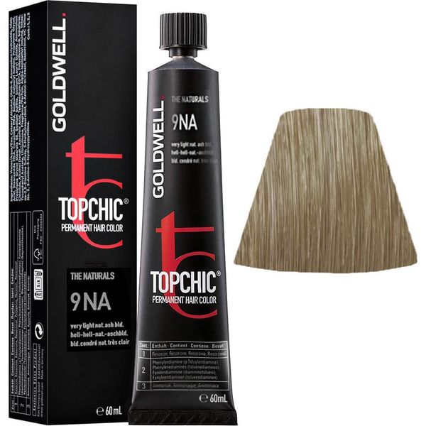 Goldwell Topchic Tube 9NA Light-Light-Natural-Ash Blonde 60Ml-image
