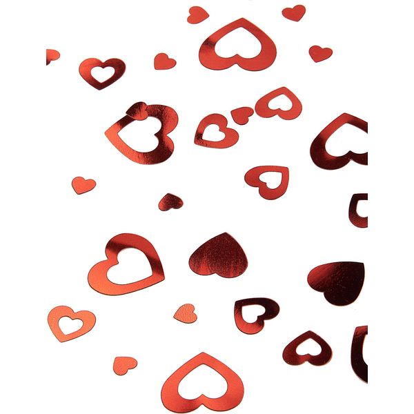 Coriandoli A Forma Di Cuore Cuori Ritagliati San Valentino Coriandoli Rossi 14G --image