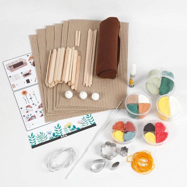 Kit Per La Modellazione Di Aiuole Da Giardino Con Materiali E Istruzioni Inclusi-image