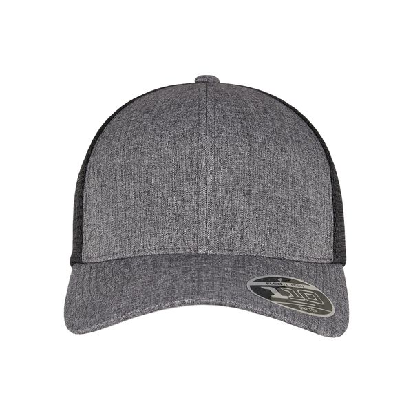 Flexfit 110MT | 110 Mesh 2-Tone Cap - Colore: Melange Charcoal/Black - Taglia: Unica-image