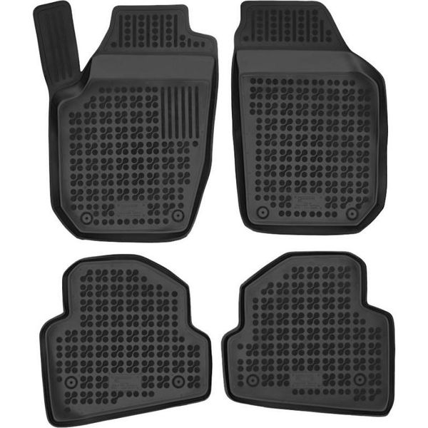 Tappetini In Gomma Per Auto Rezaw-Plast Skoda Fabia Ii. 2007-2014-image